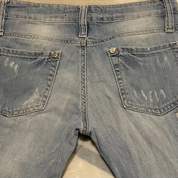 JUST CAVALLI JEANS EMBELLISHED  SIZE 28 - Picture 4 of 4